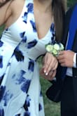Amazing material, unique pattern, and beautiful colors. Didn't need to wear a bra because the material is so thick! - Juliet C.