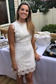 This dress was amazing ! I wore it for my engagement party and got so many compliments. It fits perfectly and is very comfortable. Highly recommend! - Michaela B.