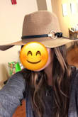Love this hat, going to wear it while traveling and in the summer for the beach. Super cute - Cal T.