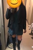 At my height, it's a little short, but in the winter with tights it will look good. I got the green and I love it! It's a flattering loose fit. - Cal T.
