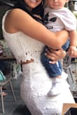 I am normally a medium
But I live in Mexico and thought it was better to order a size up since some reviews said it ran small
But no, returned for a medium and it was perfect, I didn't have to alter at all and got so many compliments - Mariana C.