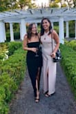 I LOVED this dress. I wore it to a September wedding and it was perfect. It fits true to size and it's a nice thick but stretchy material. It was very easy to move and dance in. I have no complaints! :) - Erin P.