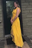 I wore it to a wedding, & it was perfect. It's very flowy and flattering. I got so many compliments! Definitely recommend. - Jennifer C.
