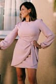 Bought this for a photo shoot celebrating our 25th wedding anniversary. Always get scared ordering things online because I hate the whole return process! BUT this dress was perfect in every way! The fit was exactly how I wanted it. - Malisa A.