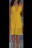 I love this dress. Originally the dress is a bit longer but I changed it and also shortet the underskirt a little. The colour is beautiful and it's very comfortable to wear. - Nadine K.