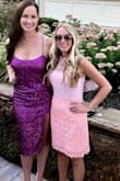 This dress is a show stopper! Super comfortable with plenty of stretch and room too! I got so many compliments and can't wait to wear it again! - Jessica N.