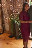 Simple and elegant. Sexy with just enough skin showing. Wore it to a wedding and got countless compliments! - Nora M.