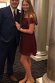 I was initially worried the dress would make my shoulders look really wide but it made my hourglass figure even more prominent and I got so many compliments on it! - Julia E.