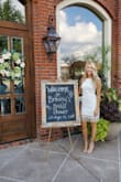 I wore this to my bridal shower and it looked amazing!! It was also very comfortable! Can't wait for another occasion where I can wear it again! - Britany C.