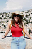 Love this top. I'm batting a second one in another color. - Cyril M.