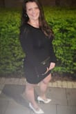 I got this dress for my birthday dinner. I love how the material feels and the sleeves. I felt sexy in the dress and would recommend to anyone who is looking for simple sexy black dress that you can do a lot with. - Sarah B.