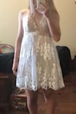 The dress arrived and it matched what I saw online. Fit is great and is a good quality dress. I'm very happy with my purchase. - Susanne W.
