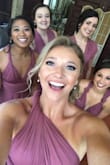 The versatility of this thing is incredible. Everyone in the bridal party looked amazing and it was comfy and hugged everyone's curves just right. Plus you could dance the night away without a worry for sweat stains or it falling apart. And big fan of the price and style of this dress! Great purchase. - Brynn S.