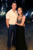 I wore this to a wedding and received so many compliments. The beading falls off, and a bit tight around that area but overall a beautiful fitted flowy dress. - Julia