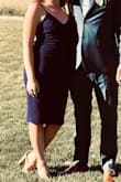 Wore this dress for a family wedding last week (shoes and jewelry were also from Lulus). It fit perfectly, super comfortable for a whole day affair. The material is not overly thick but supports the curves, definitely not see-through or cheap feeling. It is absolutely something I would purchase again! My bf's mom even said I looked "smokin" so you know it's a winner :) - Alaina S.
