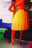 The shoes were shining and gave my legs that extra elegance! - Shanda B.
