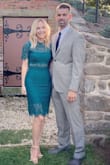I loved this dress so much! The forest green color was really pretty and the dress was very comfortable to wear. The XS was a bit tight in my mid section so if you think you'd like a little more room in that area maybe go with a small. But overall it fit really well. I would definitely recommend this dress! - Kristin K.