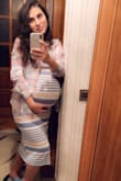 I bought this dress to wear it while I was pregnant and I love it. Highly recommended!!! - Dinara D.