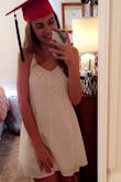 This is my go to dress in the summer time. It is extremely comfortable plus so pretty! The straps are adjustable too which I found handy to change the length of the dress. I wore this to my graduation and several parties this summer and got many compliments! - Abigail H.