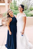 I immediately knew this dress was the one for a Santa Fe wedding I was in when browsing the site. As someone who is under 5 ft, long dresses often scare me and not knowing where everything would hit, but this dress was perfect. I did have to go up a size even though my measurements told me I was a medium. However, Lulus did great with a quick turn around and got me the perfect dress. Now to just try and figure out how I can wear this again! - Leylani O.