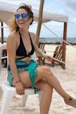 Fits great!! Love the extra strap and it's super comfortable. - Danielle F.