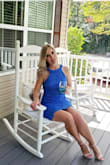This dress is absolutely beautiful! Great quality and fits true to size! Have it in blue and white colors, and in love with both. - Anastasia C.