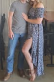 This is my favorite dress of all time! My boyfriend loved it on me! This fit true to size and the slit was perfect! Buy it you won't regret it! - Rachel P.