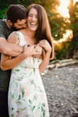 It is really hard to find a dress long enough when you stand at 6 feet tall. I fell in love with this dress and was so happy with how it fit! - Katie H.