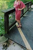 Wore this to a winery and it was perfect! The medium fit like a glove! Buy it now!!! - Rachel P.