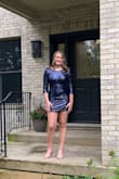 My Dtr loved wearing this dress.  It was comfortable and fun!  Short but flattering on an athletic build. - Mandy B.