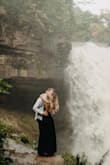 I loved the fit of this dress. It's sexy and can be dressed up or down. I'm obsessed with the open back and the slit! Wore it in my engagement photos :) - Brooke H.