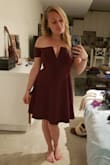 I have always been extremely skeptical about ordering online BUT...
The fit was perfect.
The color was true to the picture.
The fabric did not feel cheap.
Order came fast. - Kaylie L.