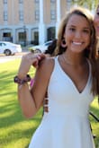 This dress was beyond amazing. My daughter felt SO beautiful. She had endless compliments. Tons of people were asking where the dress came from. Check out Tik Tok anna.sikes She went with her bestie. Look at the newest post You will see her wearing this Lulus dress on the screenshot. They have had over 1 million views and tons have asked where this famous lulus white dress came from in the comments. - Jennifer M.