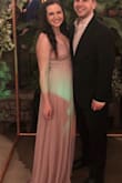 Such a wonderful dress! I got so many compliments! Just too long. I am 5'4" and it was very very long without heels and still too long with heels. I didn't have time to get it hemmed, but overall I loved it. - Hailey D.