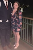 I loved this dress, it's so cute. The only thing was the arms were a little tight at the shoulders and the neckline needs a safety pin! I wore a lace bralette with it so my "bra" wouldn't be showing but I was still uncomfortable without the safety pin. - Keeana G.