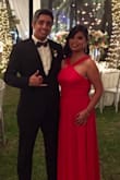 El vestido es perfecto para un evento como una boda. Lo compre en talla M y me quedÃ³ largo debido a mi altura asÃ­ que tuve que cortarlo pero fue la Ãºnica que tuve que hacer. Por lo demÃ¡s estuvo perfecto - JHASMING B.