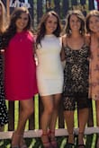 This dress was perfect for my bridal shower. Made me feel so good and the material is so soft. Sleeves add that bit of extra-ness! Does ride up slightly but I was wearing a shaper that was silky. I would recommend. - Valerie G.