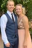 Love this dress. Great quality! Wore to a Gala and got lots of compliments. Did have to shorten the dress a few inches which was perfect for 2-3 inch heels. Shorten the sleeves as well. Very flattering with my little postpartum belly. - Amber F.