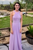 Wore to a wedding and got so many comments! The dress was a little long for my height but heels helped with that! Beautiful dress for weddings, proms, formals, etc. - Brittni O.