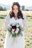 Dress was beautiful!! Got so many compliments, perfect dress for my perfect country wedding!! - Kellie S.