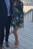 Love this dress! Wore it to a wedding and got a ton of compliments! It does run a little short, but fits true to size everywhere else. - Kristie R.