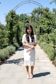 I ordered this dress for my friend for her photo wedding day, it look really good on her and she loves it! Good material and not itchy at all. - HAN P.