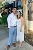 I was afraid of getting this dress because I am short (5ft) and was afraid it would be too long, but it was perfect! I love everything about it, especially that I didn't need to wear a bra with it. I got so many compliments on it. If you're thinking about getting I would say definitely go for it! - Maria E.