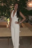 Wow! This jumpsuit is amazing. I bought the white one for my bachelorette and I got so many compliments. I bought the black one and when the blue one came back into stock, I snagged that one also. This is perfect for weddings and a night out. Love these! - Aneesa M.