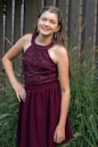 I purchased this dress for my daughter's first homecoming and it looked so amazing! Great fit and loved the color! - Jennifer K.