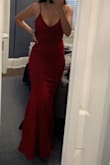 This dress is super flattering!!! Fits like a glove and is completely true to size. The zipper could be a little better but it works fine - Carly F.