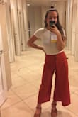 So comfy, cute and different! Got so many compliments wearing these. I wore them to a professional event for my work with a white short sleeved and heels. Super comfortable and unique :) - Delany E.