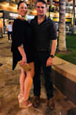 This dress is so easy to wear! Great cut and fit. I have a short torso and very long legs and this dress is very flattering for my fit. The low shoulder and open back are very attractive and again, tight shorter fit around hips and butt makes it very flattering for long legs.
I just love this dress! - Ashley S.