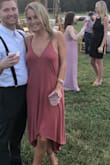 I wore this dress to a wedding and it looked so cute with heels! Would be great for multiple occasions.Very comfy and flowy. I'm 5'3 so paired with heels it was perfect length - Tricia F.