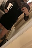 Material is thick enough to hold in all the problem areas but still easy to move in! Doesn't ride up! Fits very tts! - Katy E.